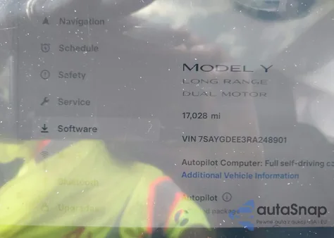 2024 Tesla Model Y Long Range Dual Motor All-Wheel Drive from USA, damaged, VIN 7SAYGDEE3RA248901